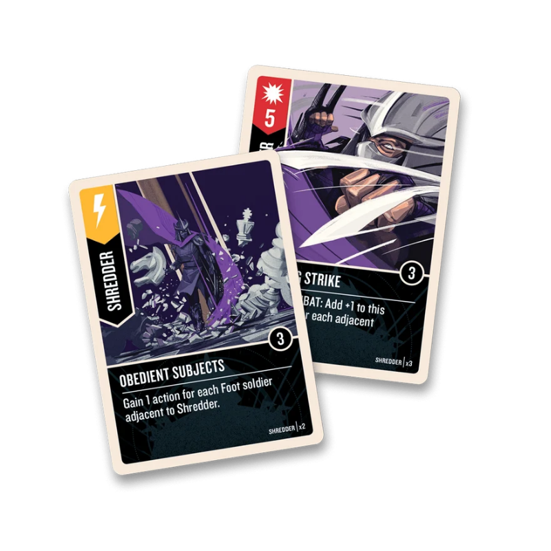 Unmatched Adventures - TMNT - Expansión Shredder & Krang Hero Decks ¡EN ESPAÑOL!