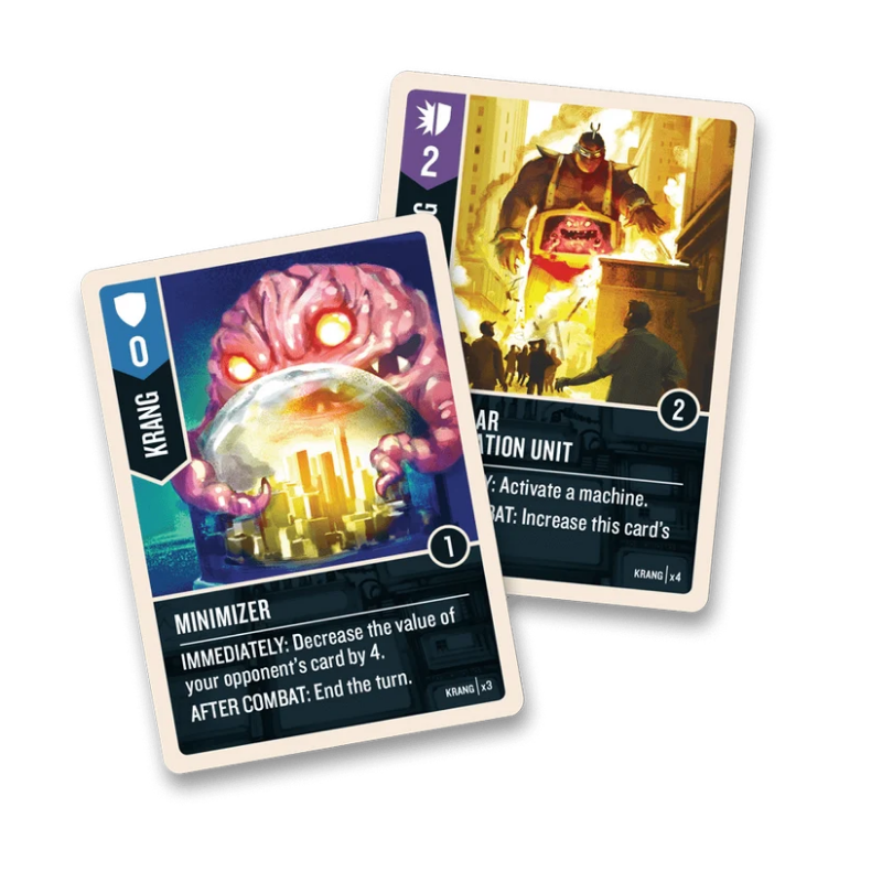 Unmatched Adventures - TMNT - Expansión Shredder & Krang Hero Decks ¡EN ESPAÑOL!