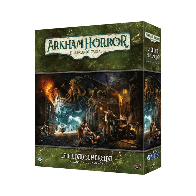 Arkham Horror LCG - La Ciudad Sumergida - Exp. Campaña