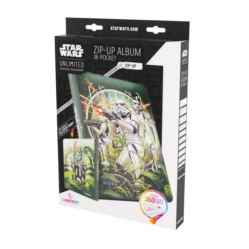 GG Star Wars Unlimited - ZIP-UP ALBUM 18-POCKET - THE FIRST LEGION AND TEEBO