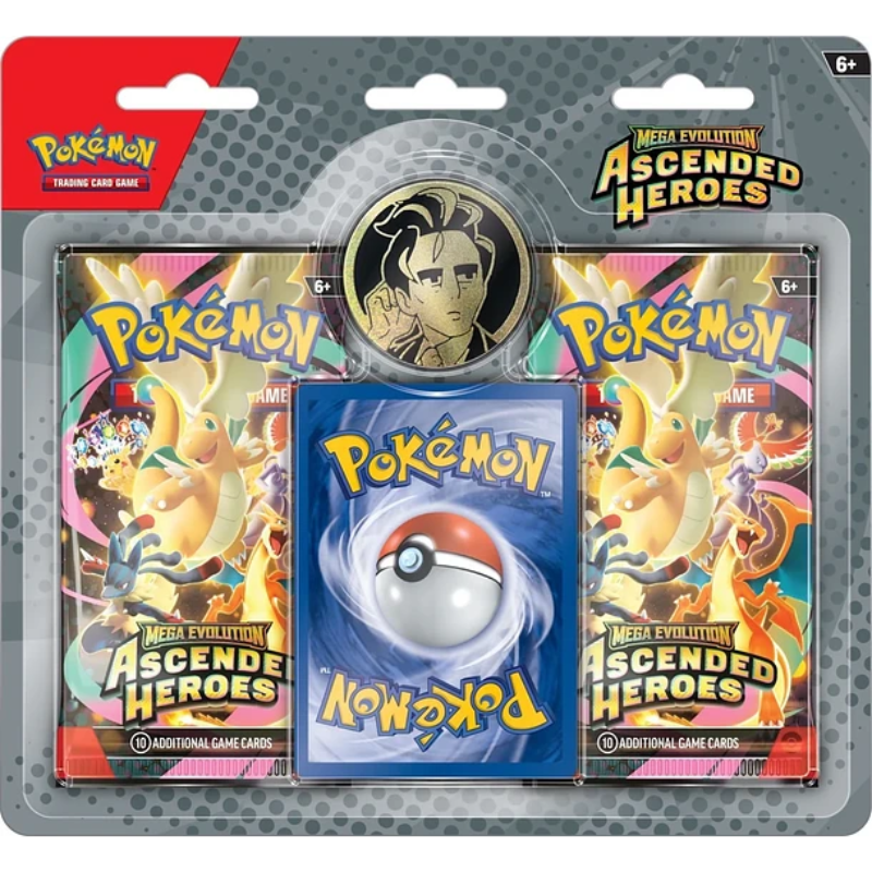 Pokemon TCG - Mega Evolution - Ascended Heroes - 2-pack Collection (Inglés)