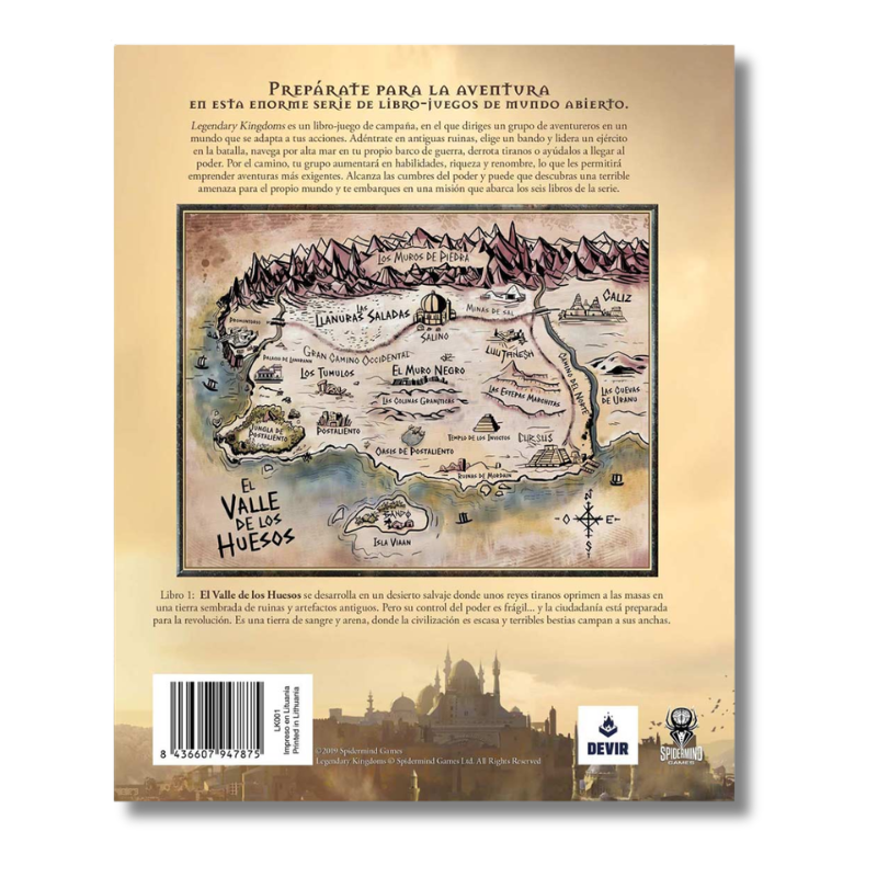 Legendary Kingdoms: El valle de los huesos