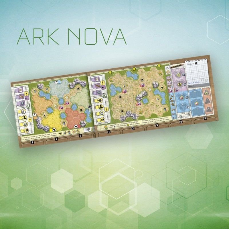 Ark Nova - Pack Mapas #1
