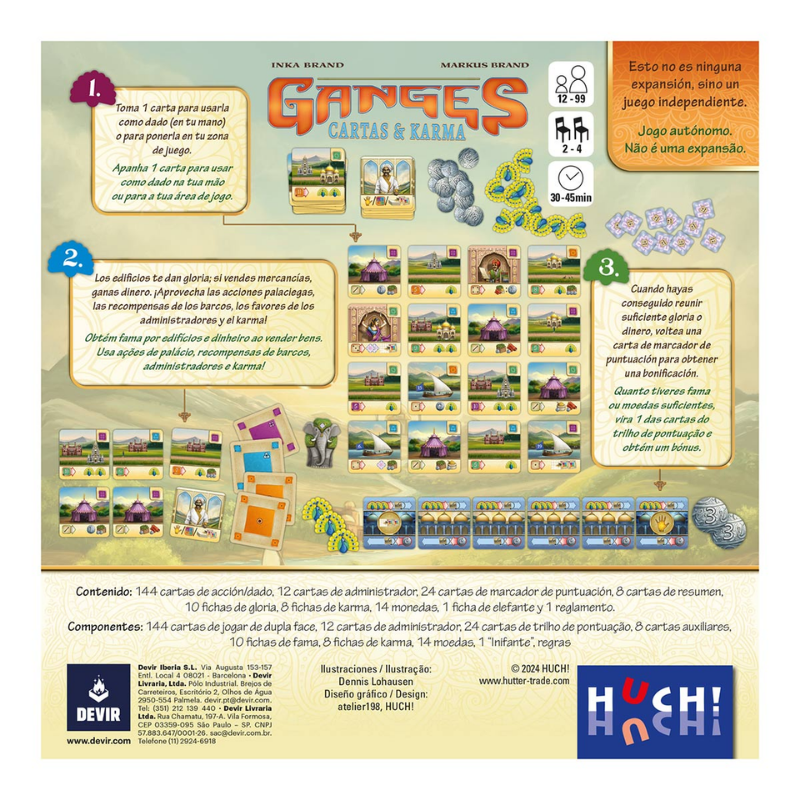 Ganges - Cartas y Karma