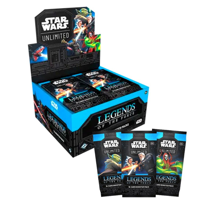 Star Wars Unlimited - Legends of the Force - Booster Display 24U