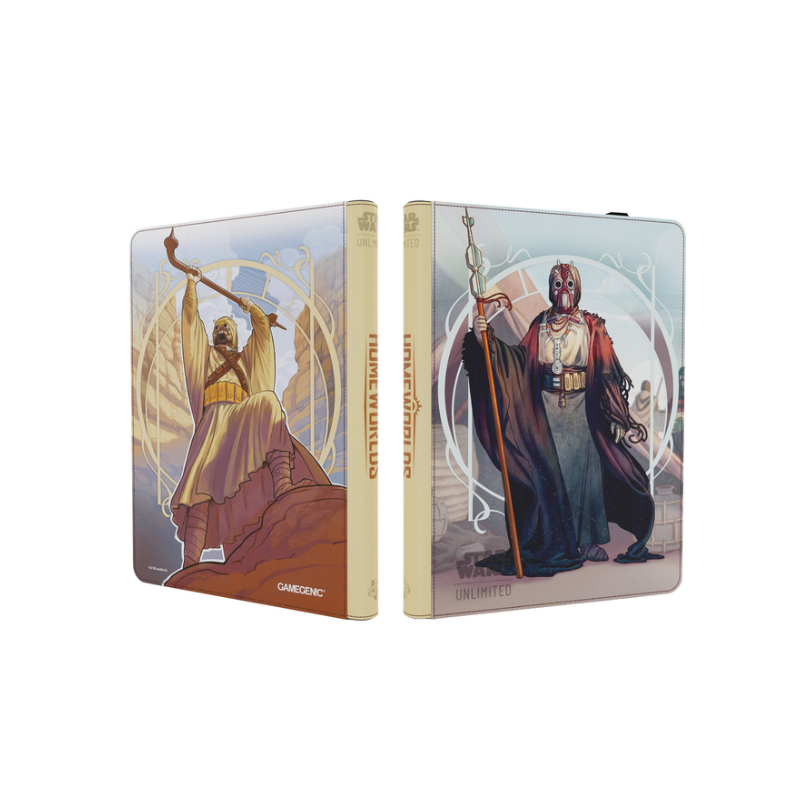 GG Star Wars Unlimited - ZIP-UP ALBUM 18-POCKET - THE CHIEFTAIN AND A'KOBE