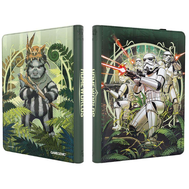 GG Star Wars Unlimited - ZIP-UP ALBUM 18-POCKET - THE FIRST LEGION AND TEEBO