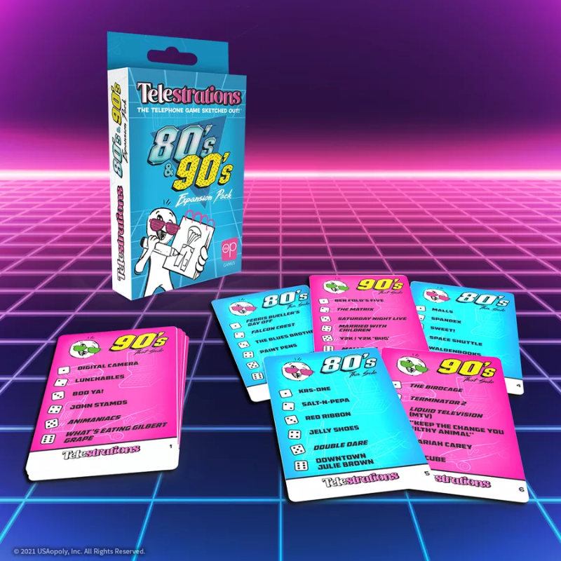 Telestrations - 80s y 90s Expansion