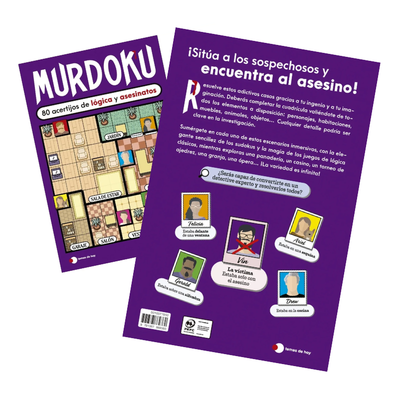 Murdoku - 80 Acertijos de Lógica y Asesinatos