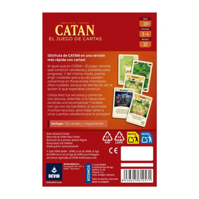 Catan - El Juego De Cartas