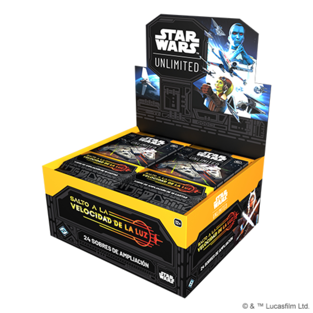Star Wars Unlimited - Jump to Lightspeed - Booster Display 24U / Español