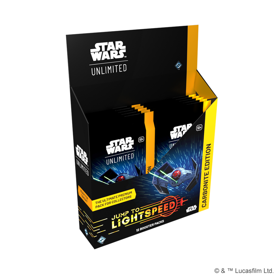 Star Wars Unlimited - Jump to Lightspeed - Carbonite Booster Display 12U / Inglés