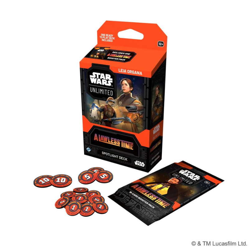 Star Wars Unlimited - A Lawless Time - Spotlight Deck Leia Organa