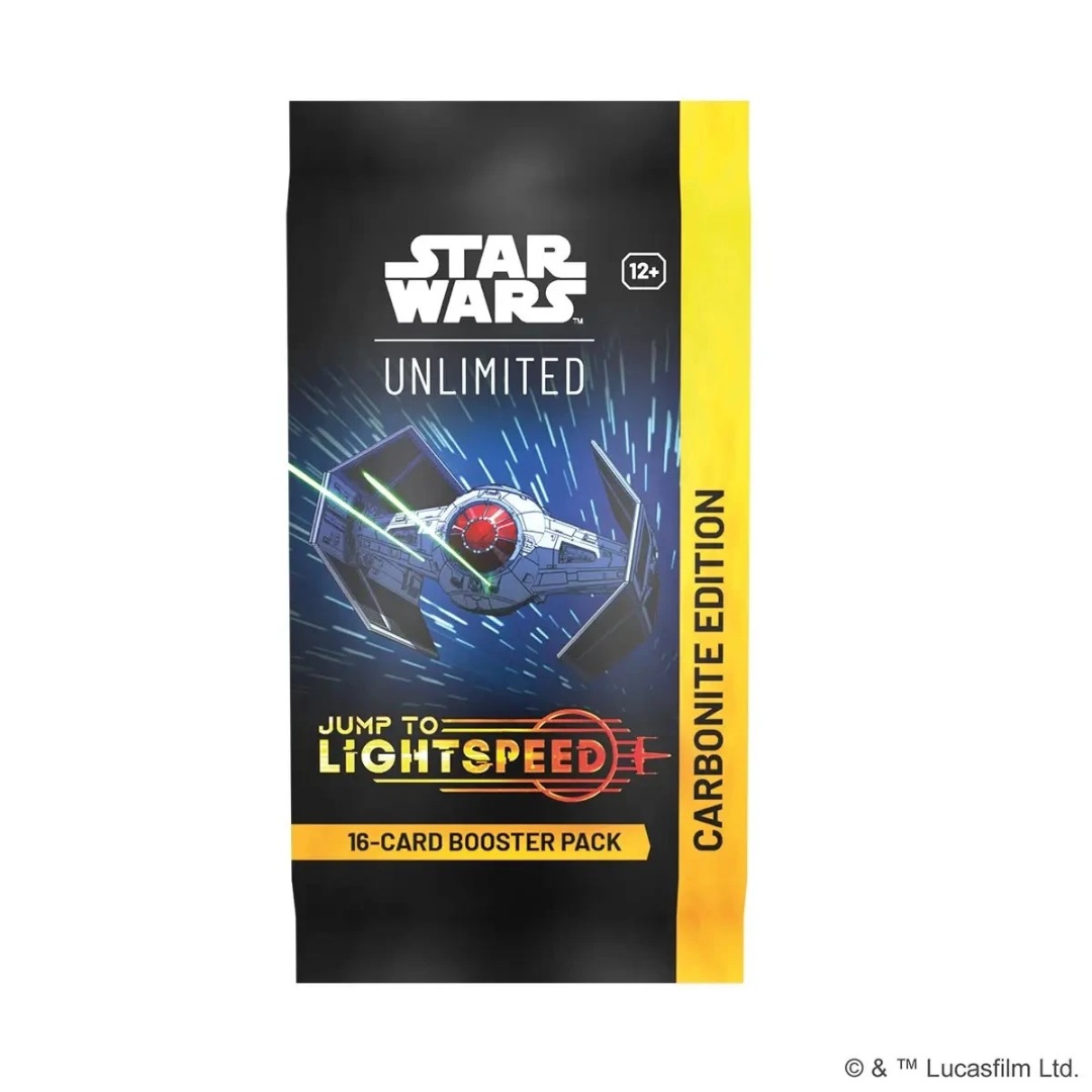 Star Wars Unlimited - Jump to Lightspeed - Carbonite Booster Display 12U / Inglés