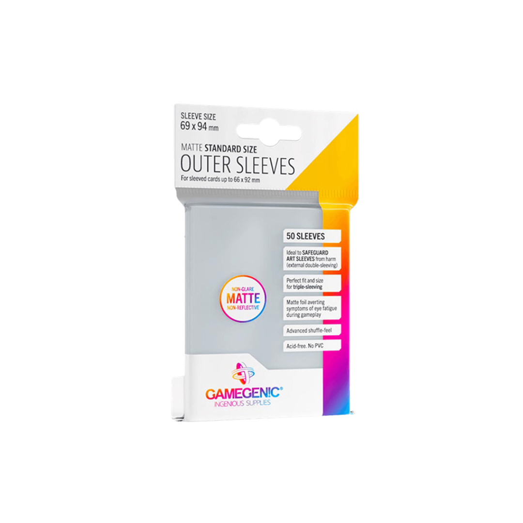 Gamegenic - Cubrecartas Outer Sleeves Matte Standard 69x94 50U