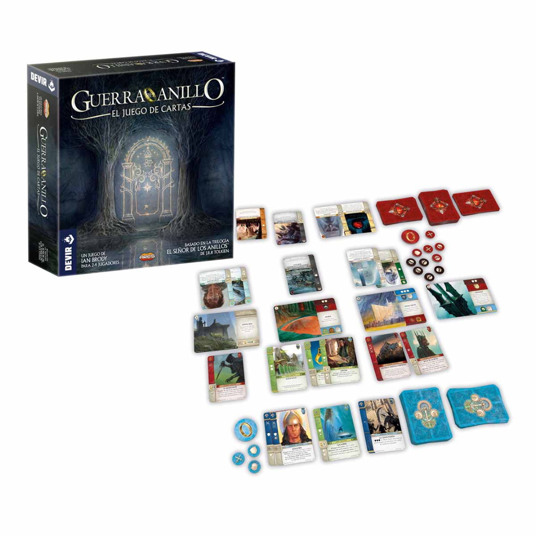 GUERRA DEL ANILLO EL JUEGO DE CARTAS