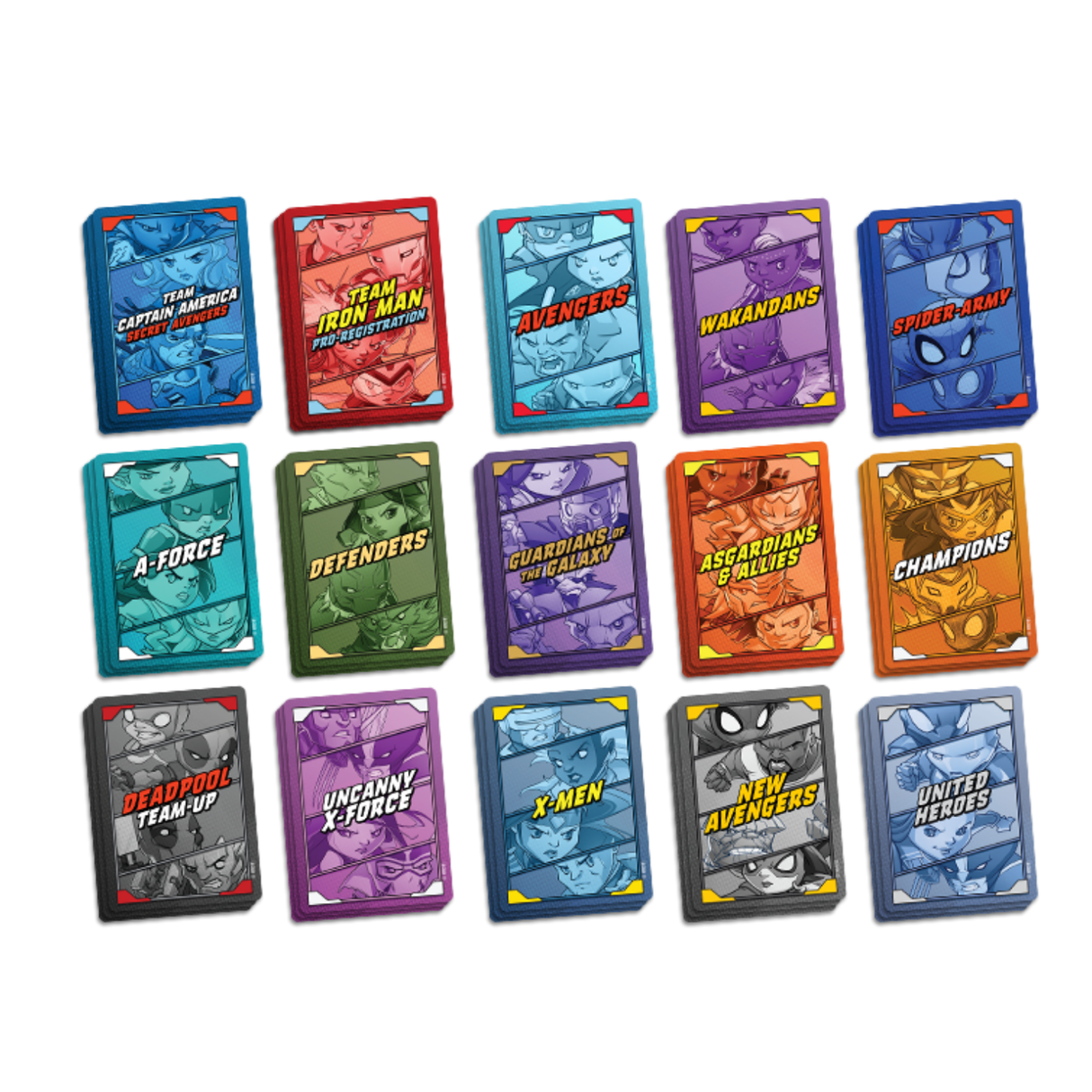 Marvel United - Team Decks