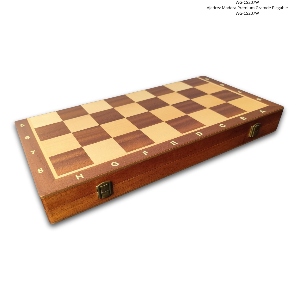 Ajedrez Grande Premium. Madera y Plegable