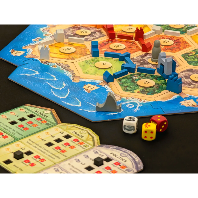 Catan - Ciudades Y Caballeros Ext 5-6 Jugadores