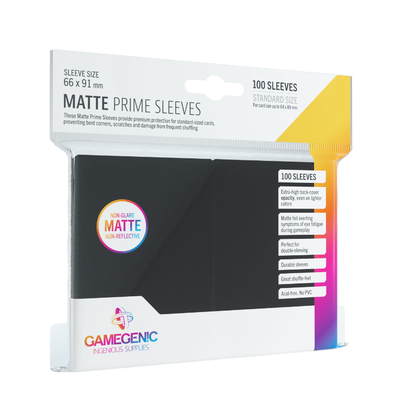 Gamegenic - Sleeves Matte Prime 100U