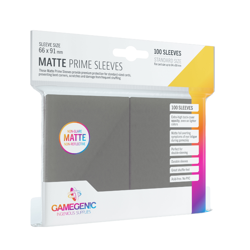 Gamegenic - Sleeves Matte Prime 100U