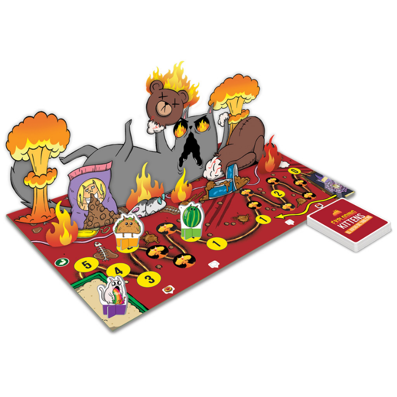 Exploding Kittens - El juego de tablero SuperFun Edition