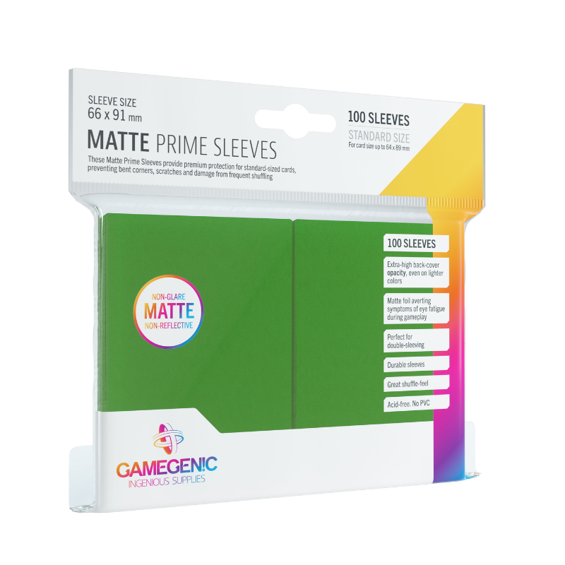Gamegenic - Sleeves Matte Prime 100U