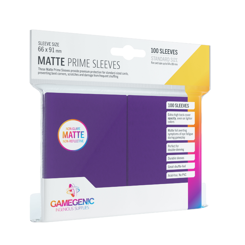 Gamegenic - Sleeves Matte Prime 100U