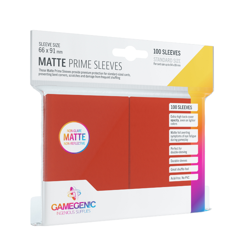 Gamegenic - Sleeves Matte Prime 100U