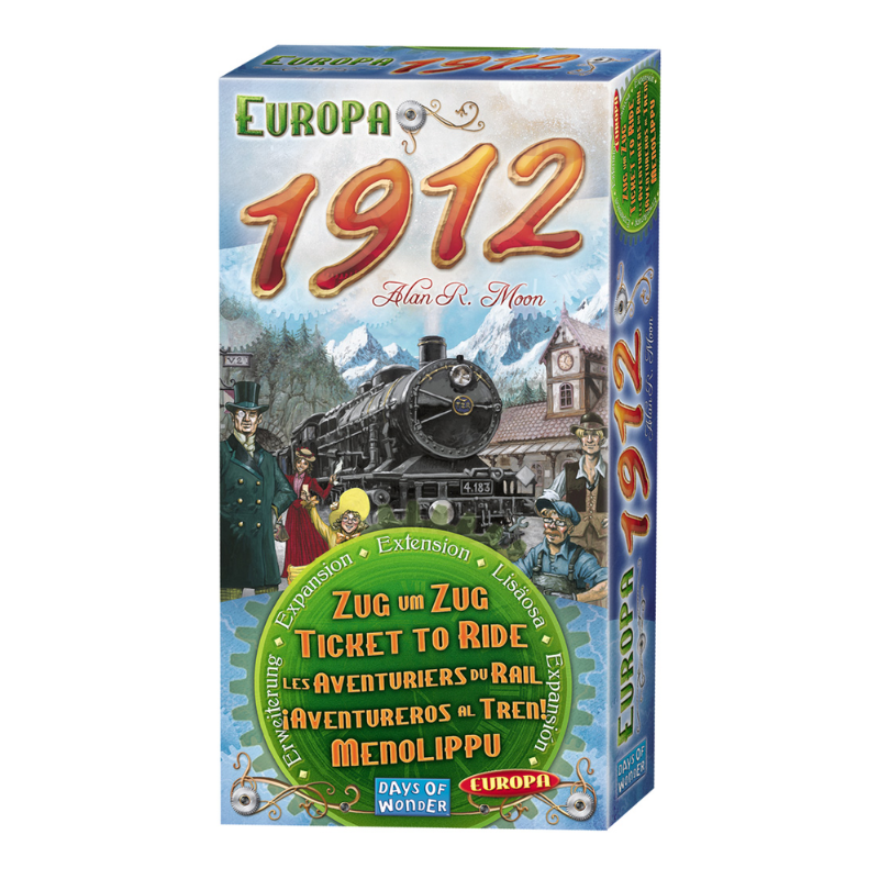 Aventureros Al Tren! Europa - Expansión 1912