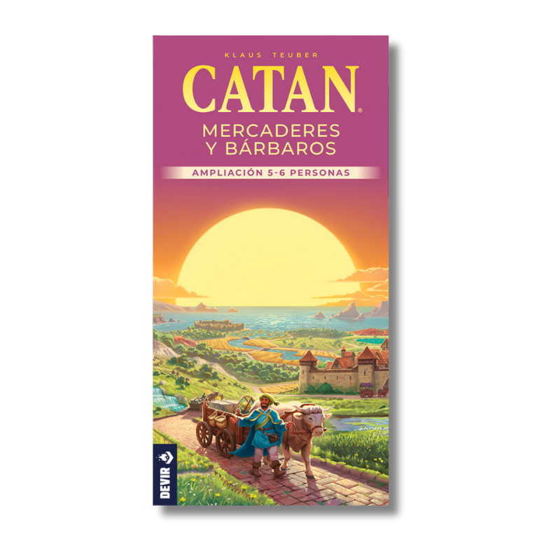 Catan - Mercaderes y Bárbaros Ext 5-6 Jugadores