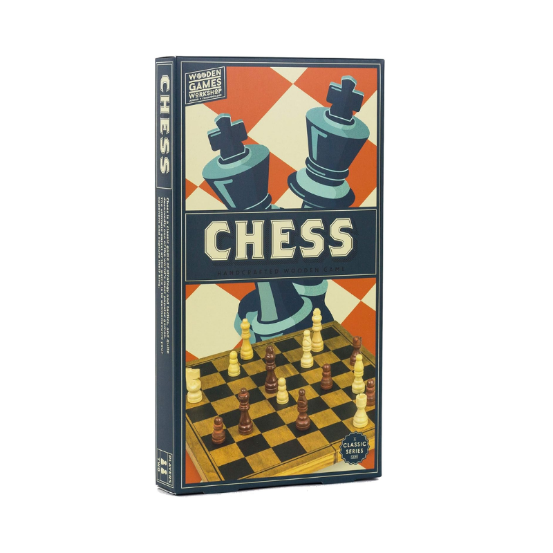 Ajedrez de Madera - Wooden Game Workshop