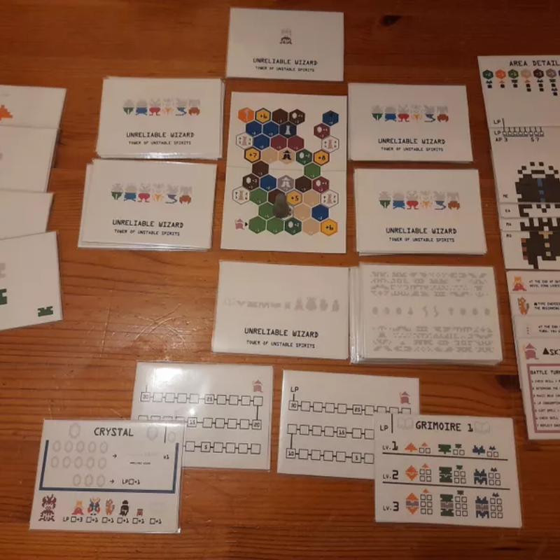 Unreliable Wizard - Expansion The Unstable Spirit Towers