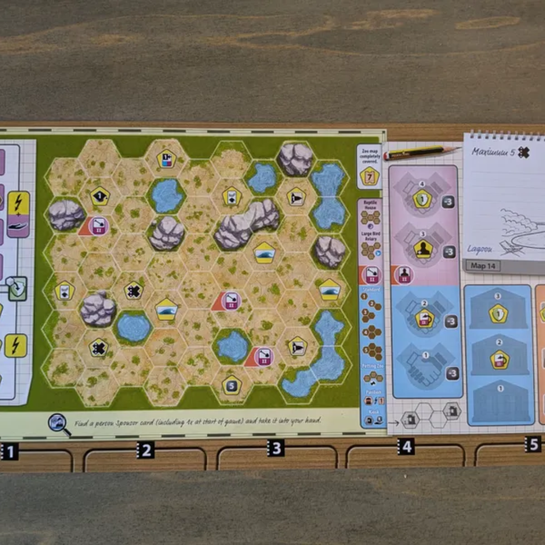 Ark Nova - Pack Mapas #2