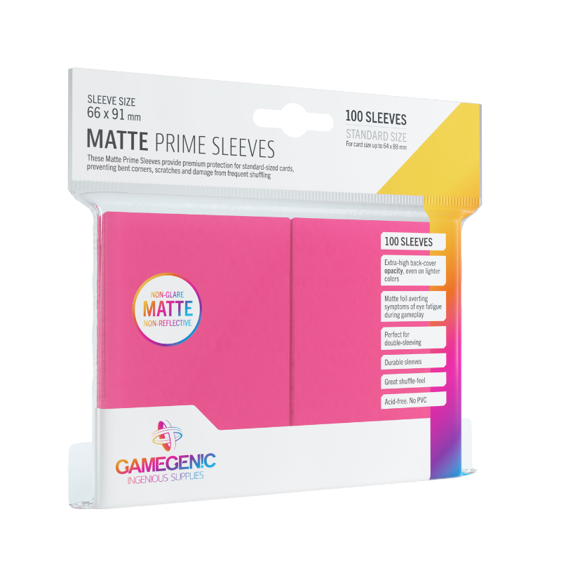 Gamegenic - Sleeves Matte Prime 100U