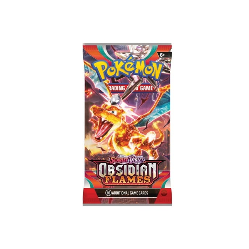 Pokemon TCG Scarlet and Violet Obsidian Flames - Booster / Ingles