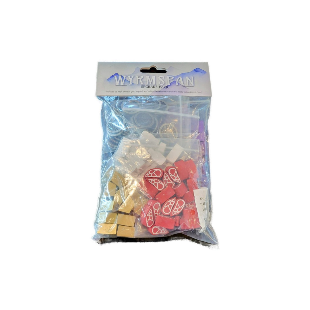 Wyrmspan - Upgrade Pack (Monedas metálicas y recursos de madera)