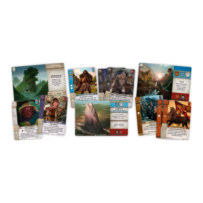 Guerra del Anillo - El Juego de Cartas - Fuego y Espadas