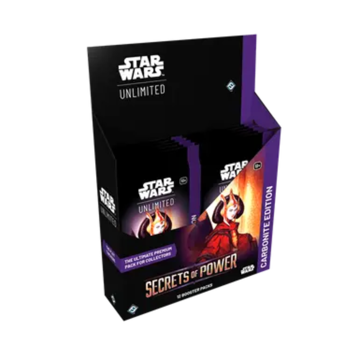 Star Wars Unlimited - Secrets of Power - Carbonite Booster Display 12U Inglés