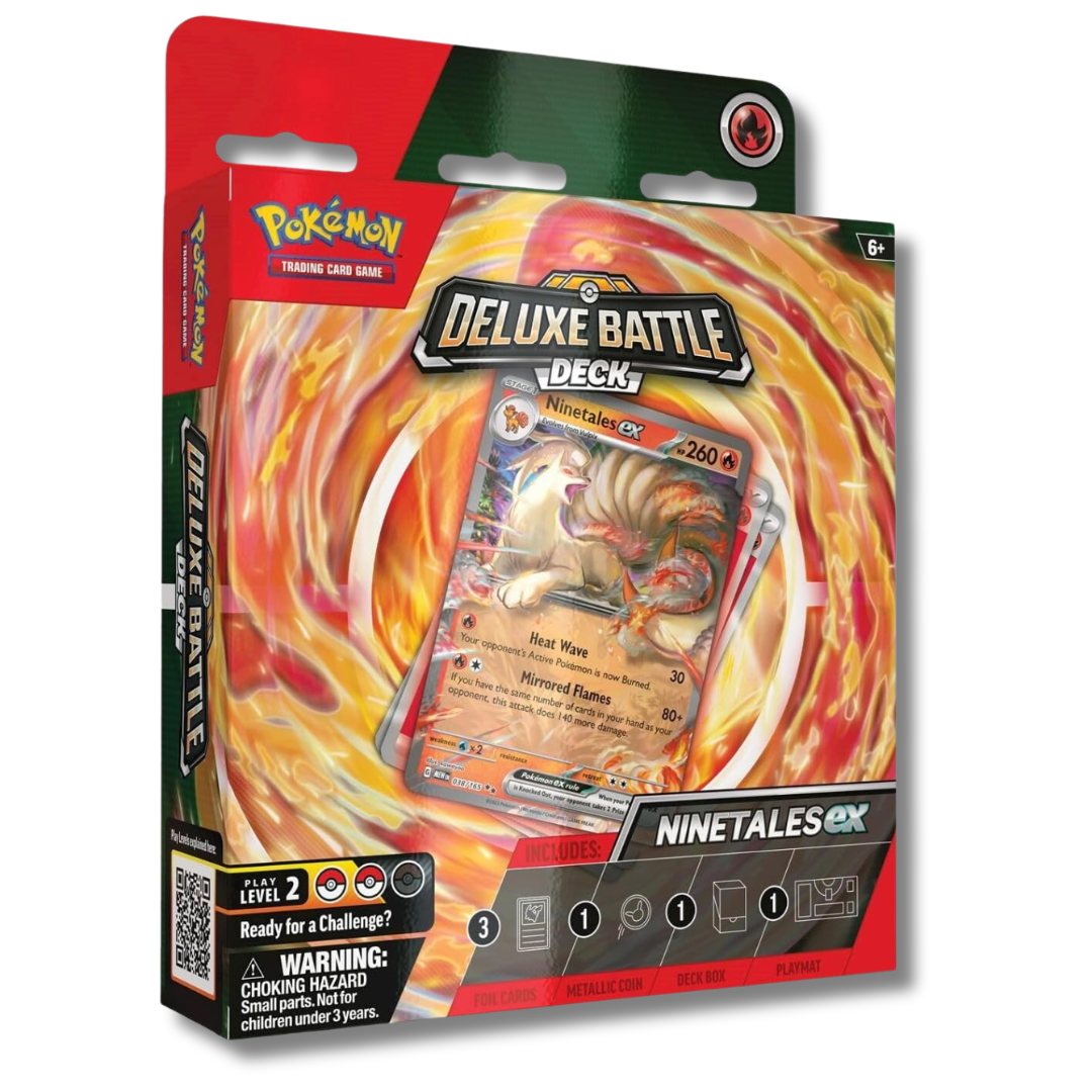 Pokemon TCG - Ninetales Ex Deluxe Battle Deck / Inglés