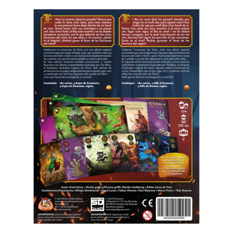 Claim - Ed. V Aniversario