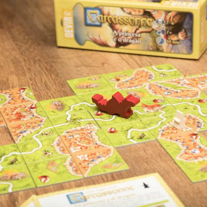 Carcassonne - La Princesa Y El Dragon