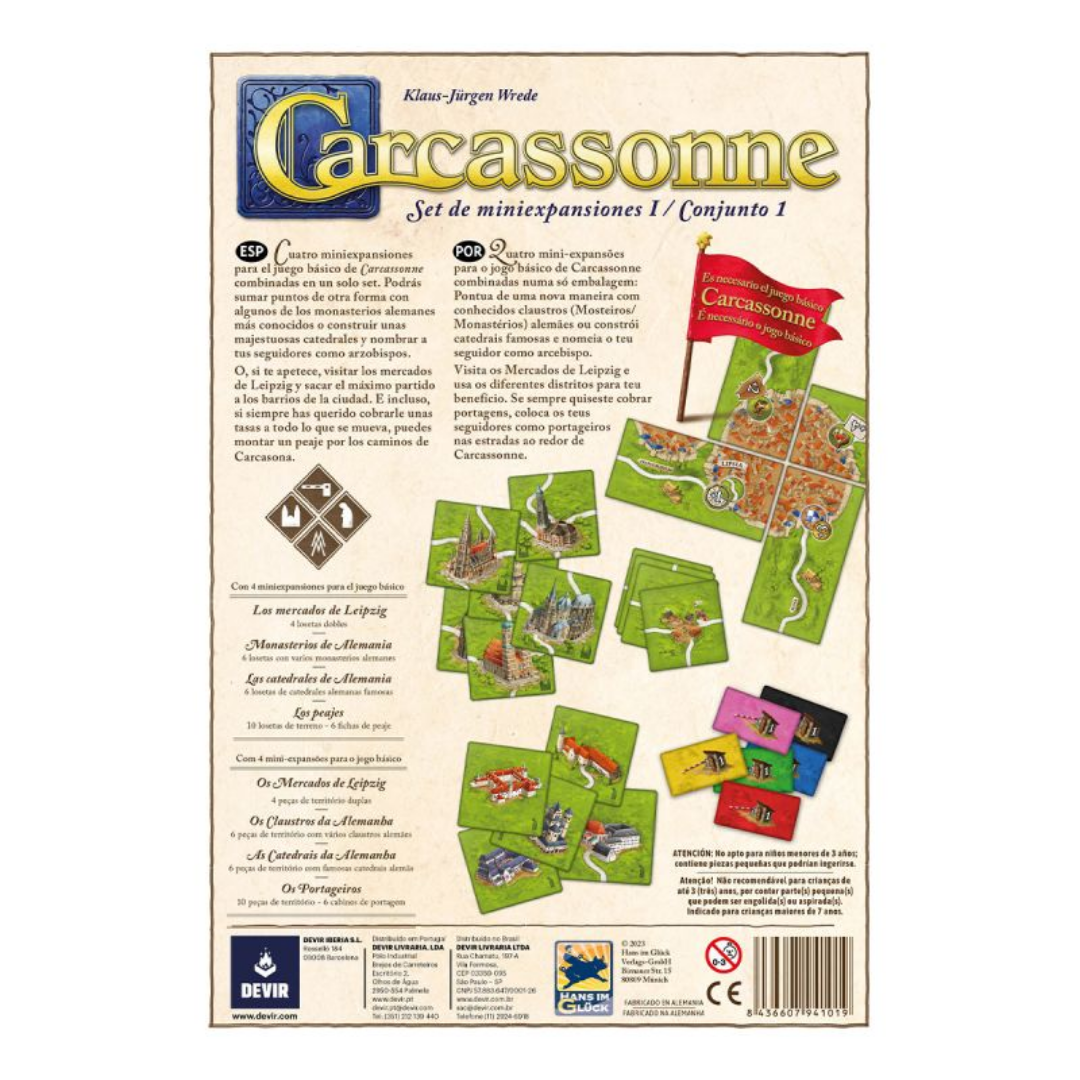 Carcassonne - Set De Mini Expansiones