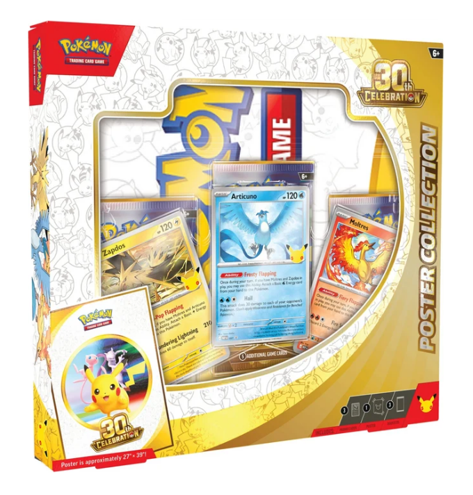 Pokemon TCG - 30th Celebration - Poster Collection ESPAÑOL