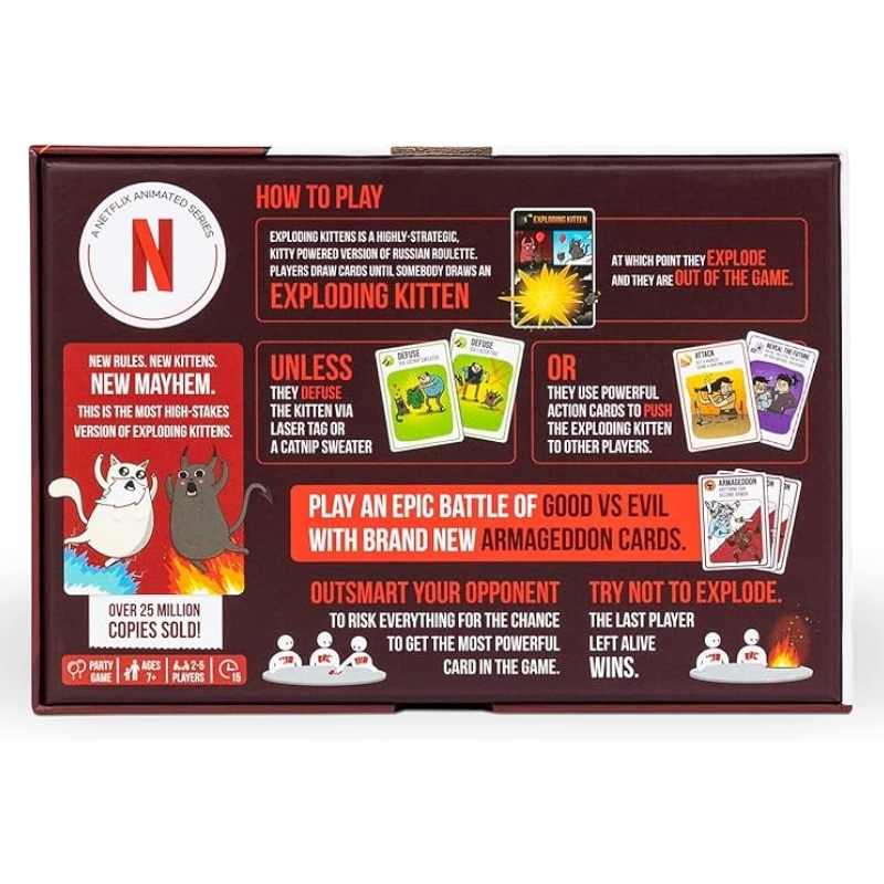 Exploding Kittens El Bien Contra El Mal