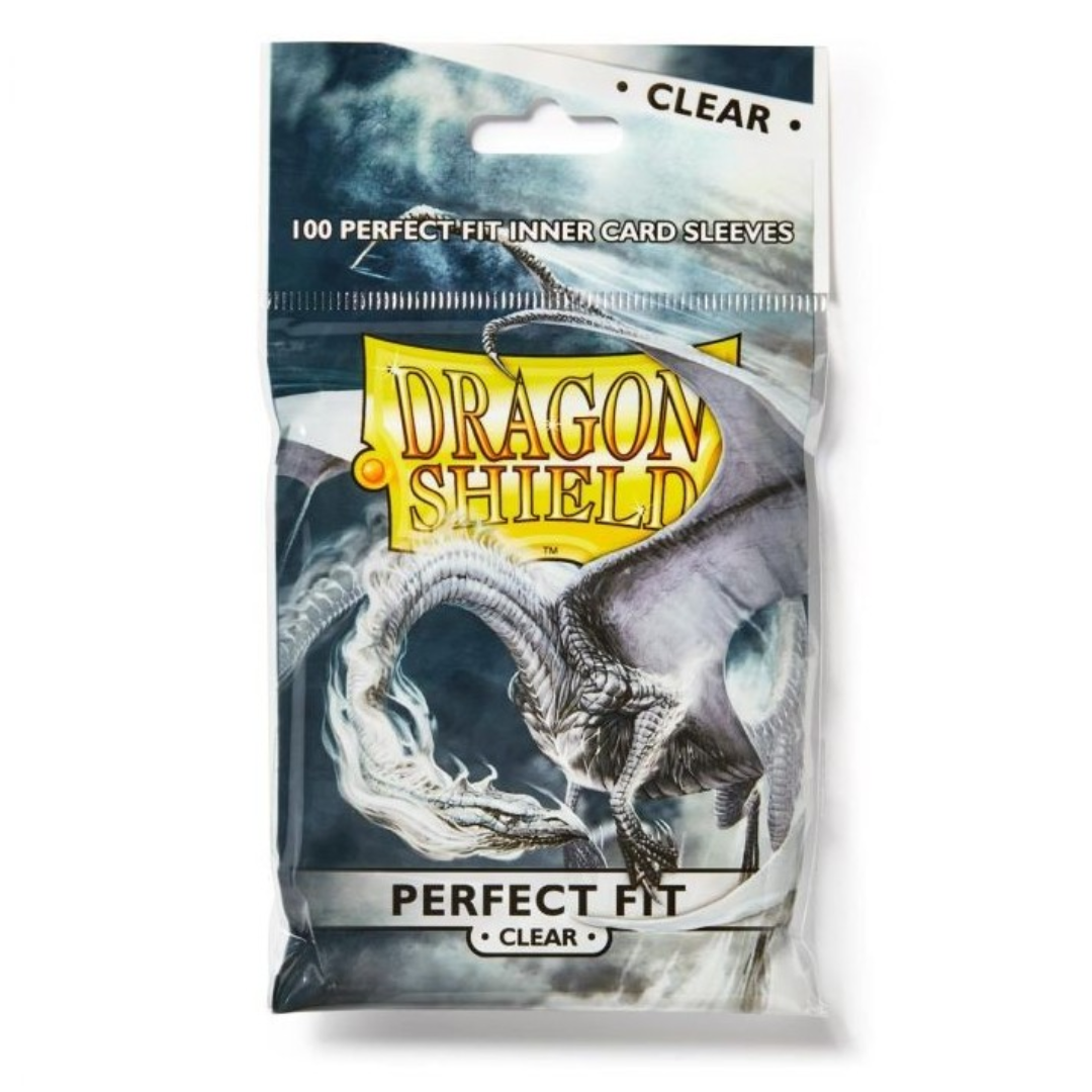 Dragon Shield - Sleeves Perfect Fit Inner Sleeves 100U - Transparentes