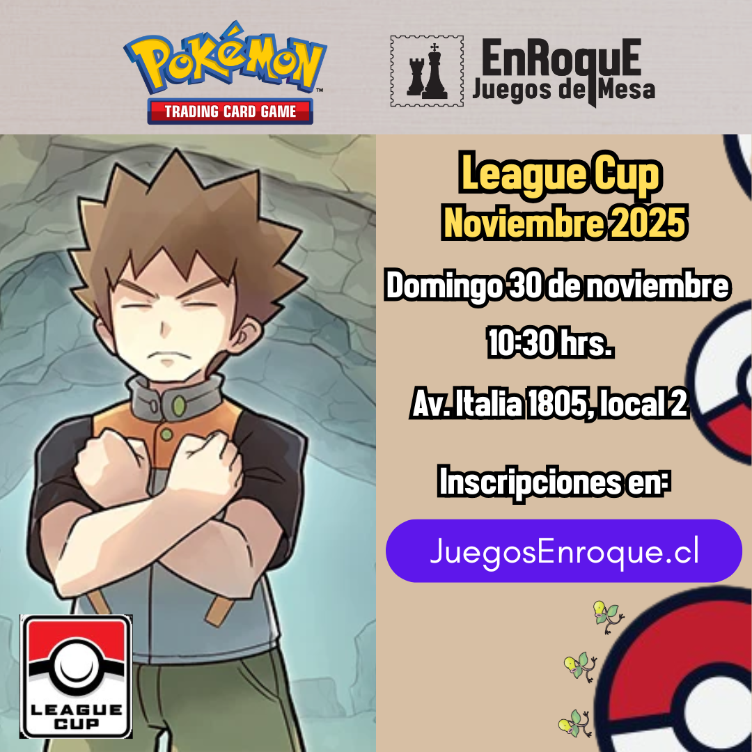 Pokemon League Cup Enroque - Noviembre 2025