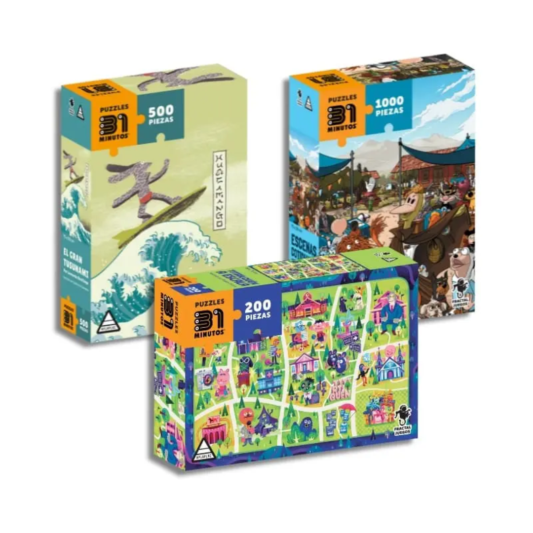 Pack Puzzles 31 Minutos