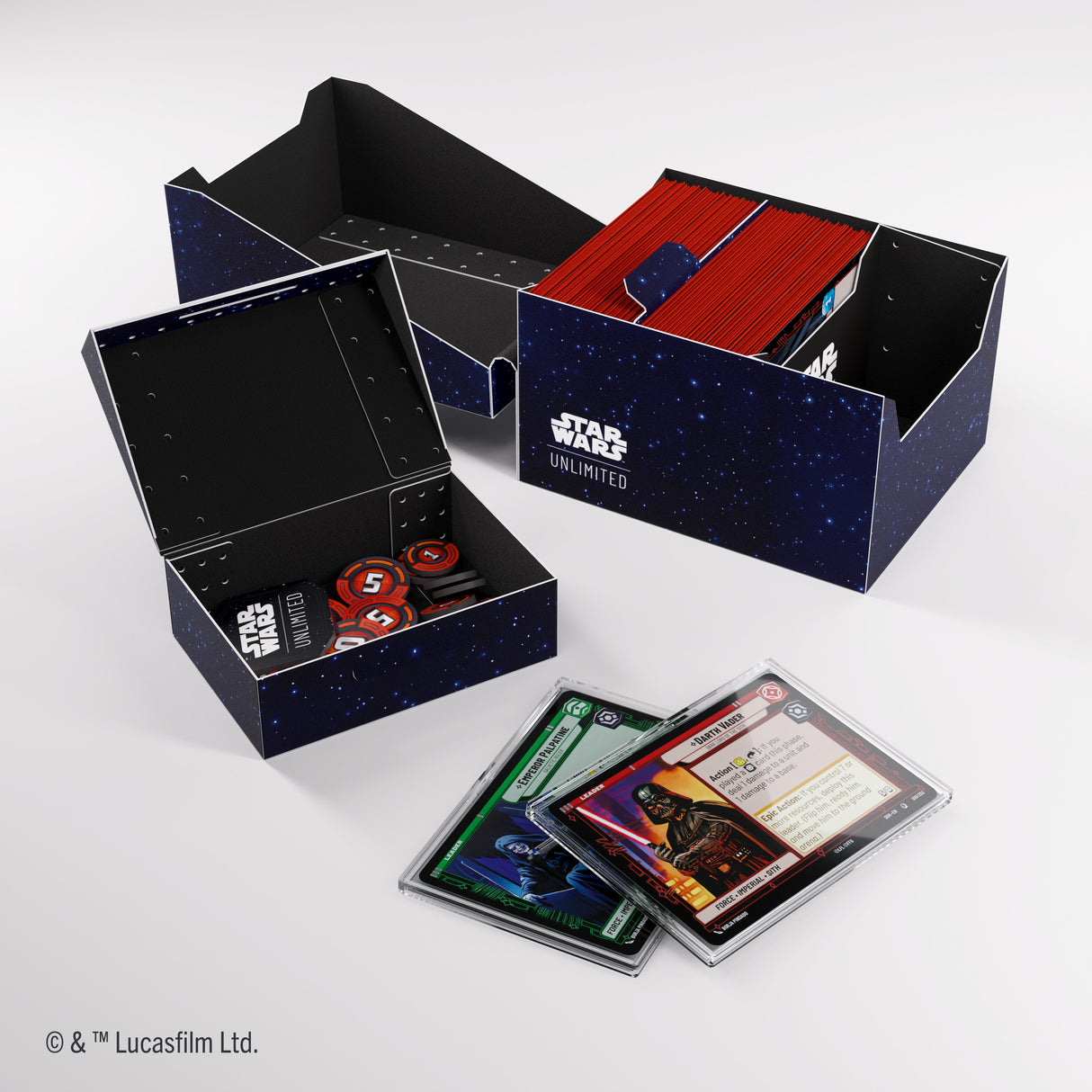 Star Wars Unlimited - Twin Sun Soft Crate - Card Back Blue