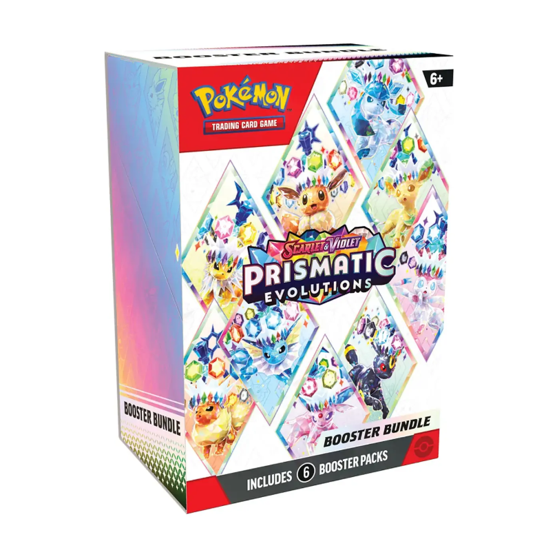 Pokemon TCG Scarlet and Violet Prismatic Evolutions - Booster Bundle Inglés